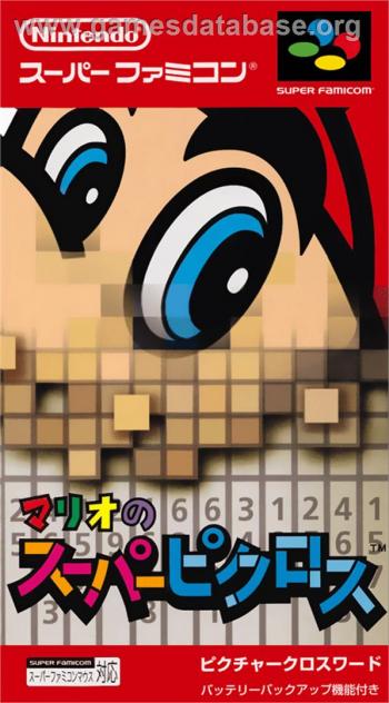 Cover Mario no Super Picross for Super Nintendo